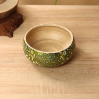 Ваза 15х15х6 см, бамбук