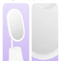 Косметическое зеркало 2 в 1 с подсветкой КТ-4172 - 18 Вт