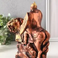 Фигура гипс &laquo;Всадник на лошади с мечом&raquo;, 25&times;19&times;11 см