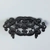 Крючки декоративные чугун "Цветочный узор" 19х5х9,5 см