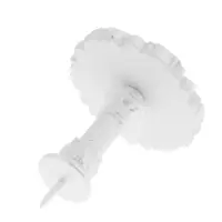 Крючок для штор CAPPIO KS035, d=9.8 мм, цвет кремовый, 2 шт