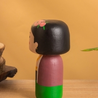 Деревянная кукла кокеши &laquo;Фрида&raquo;, 8&times;7.5&times;16 см