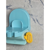 Держатель для зубных щёток с выдавливателем для пасты на липучке, 7&times;5,2&times;8 см, цвет МИКС