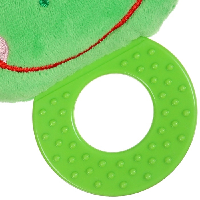 Погремушка мягкая с прорезывателем &laquo;Лягушонок&raquo;, Крошка Я