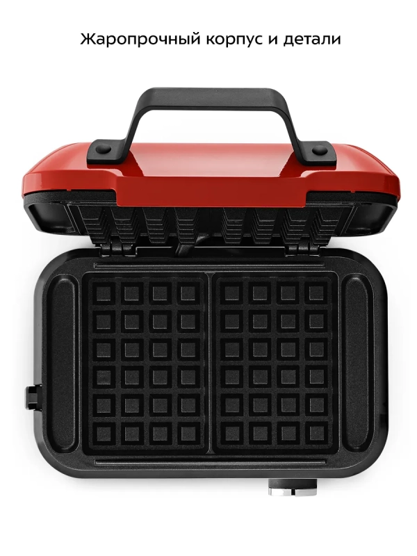 Вафельница электрическая для бельгийских вафель КТ-4672