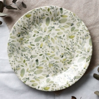 Тарелка керамическая &laquo;Летний день&raquo;, 21.5 см, цвет белый