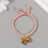 Браслет фен-шуй "Косичка. Веник и совок" регулируемая длина набор 5 шт