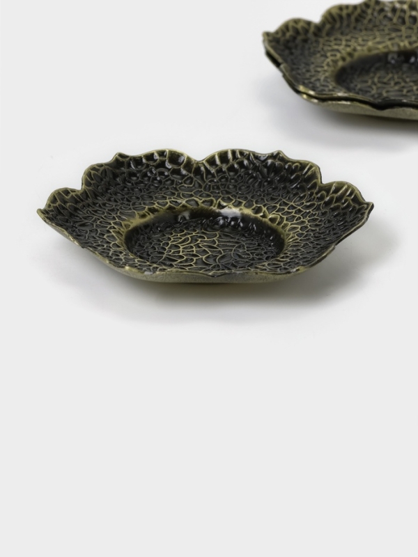 Подставка для чашек и благовоний для чайной церемонии, набор 3 штуки, 9.6 х 1.3 см