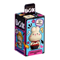 Игрушка - сюрприз Funny box &laquo;Зайки&raquo;: детский брелок, наклейки