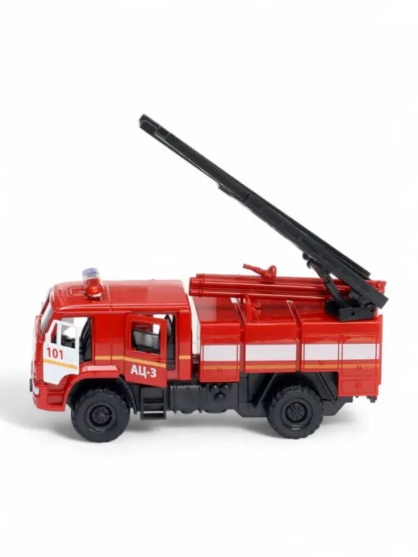 Машинка металлическая &laquo;Пожарная автоцистерна&raquo;, открываются двери, 15 см