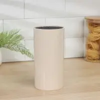 Подставка для ножей с наполнителем Доляна &laquo;Нежность&raquo;, 22&times;11 см, цвет бежевый