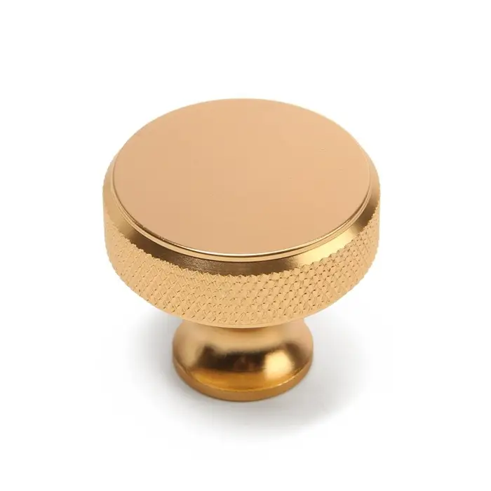 Ручка-кнопка CAPPIO PK323, d=30 мм, цвет золото