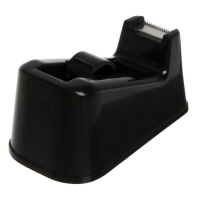 Диспенсер для клейкой ленты настольный, утяжелённый, средний, МИКС