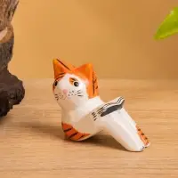 Сувенир дерево "Кошка с книгой" МИКС, 7х3х5 см