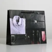 Пакет подарочный ламинированный, упаковка, &laquo;Стиль&raquo;, ML 21 х 25 х 8 см