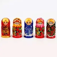 Матрёшка 5 в 1 большая, МИКС