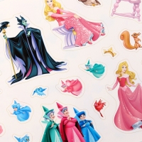 100 наклеек для набора 10362084, А5, 12 стр., Disney