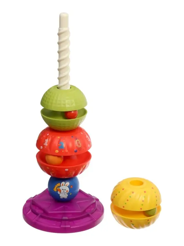 Развивающая пирамидка "Закрути шарик" 37см