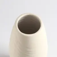 Ваза &laquo;Бего&raquo;, классик, 27&times;9 см, керамика, бежевая