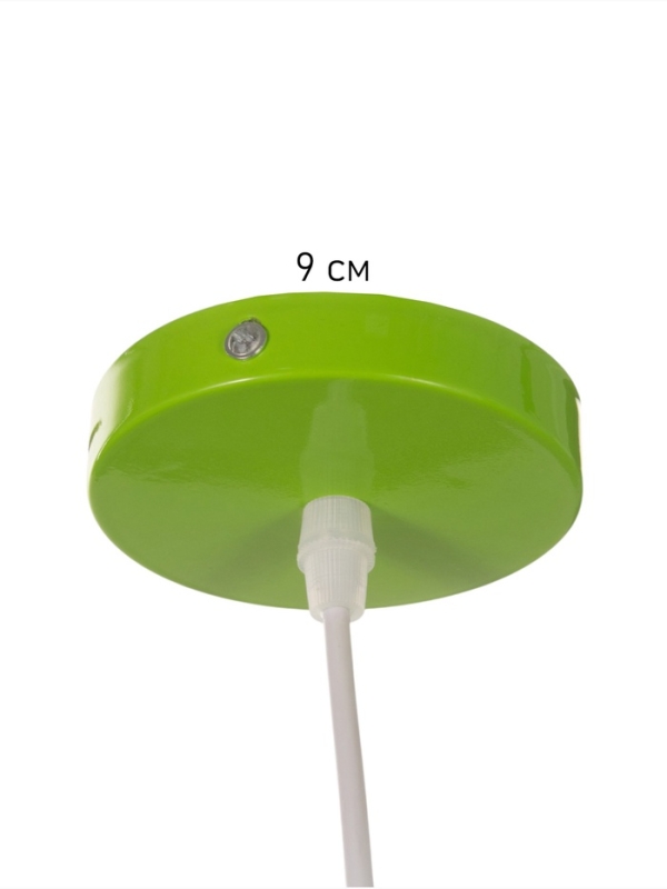 Светильник Edward 1х40Вт Е27 пр-1м зеленое яблоко 38х38х25см