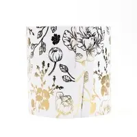 Форма ободок для кулича на Пасху с тиснением &laquo;Цветы&raquo;, 32.2&times;9 см