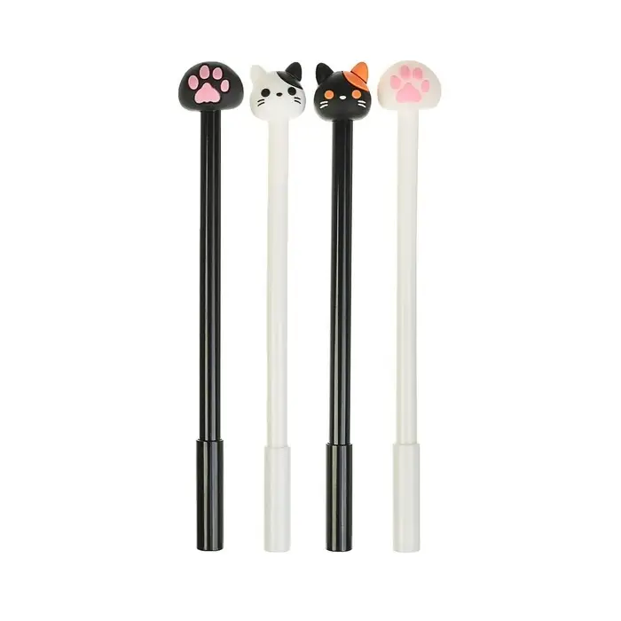 Ручка - прикол Calligrata &laquo;Котик/Лапка&raquo;, гелевая, МИКС