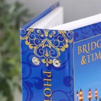 Фотоальбом 100 фото "Ночные фонари" 10X15см, ПП карм.