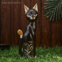 Сувенир дерево "Кошка" 40 см