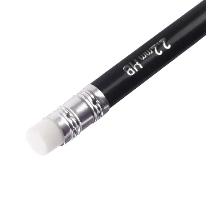 Карандаш чернографитный с ластиком ErichKrause "Deep Classic triangular", НВ, грифель d=2,2 мм, дерево, трехгранный в тубусе, микс