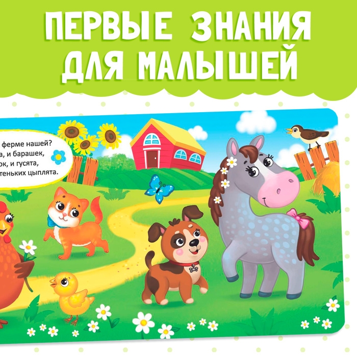 Картонная книга &laquo;Животные со всего света&raquo;, 10 стр.