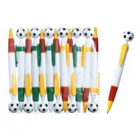 Ручка - прикол шариковая Calligrata &laquo;Футбольный мяч&raquo;, МИКС
