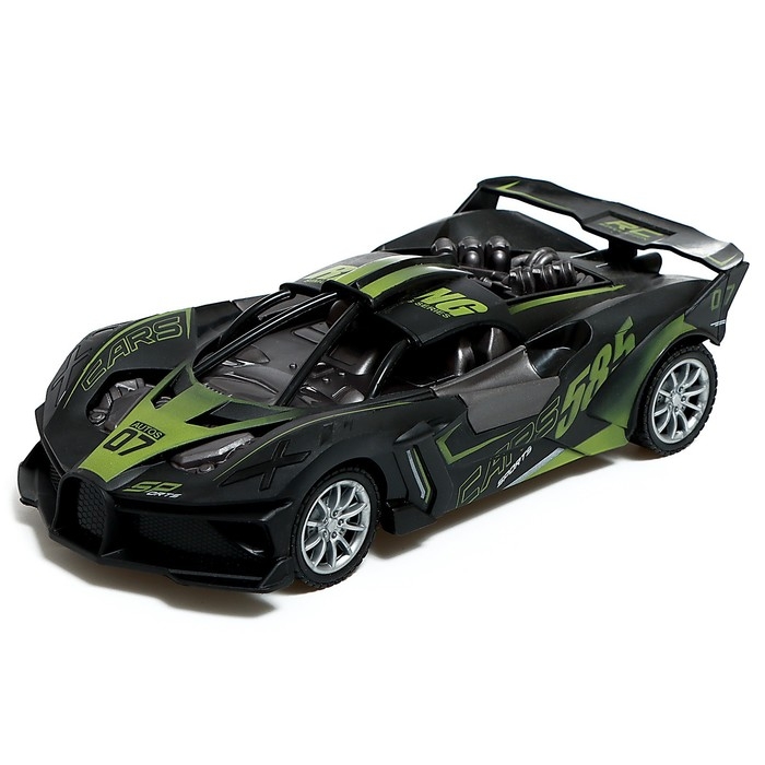 Машина радиоуправляемая &laquo;Гоночная&raquo;, открываются двери, с аккумулятором, МИКС