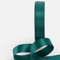 Лента атласная двухсторонняя №0589 20мм*25&plusmn;1м изумрудный TR