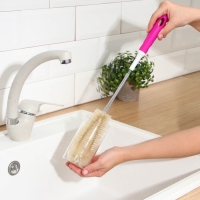 Ёршик для посуды Доляна, 42&times;6 см, цвет МИКС