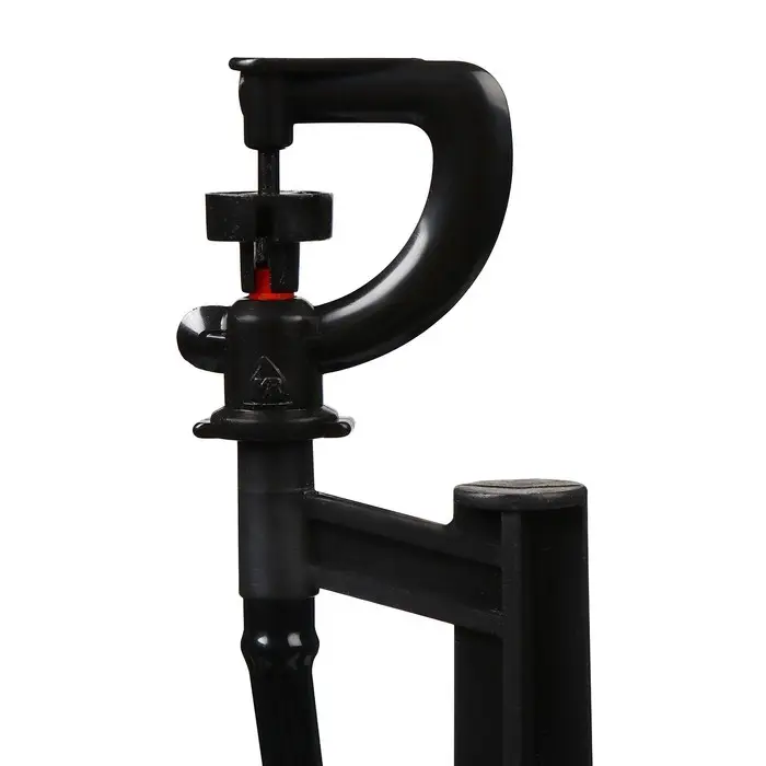 Форсунка-ороситель разбрызгивающая для капельного полива, h=56 см, с пикой, пластик, Greengo