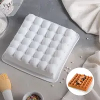 Форма для муссовых десертов и выпечки Доляна &laquo;Ягодная очередь&raquo;, силикон, 21&times;6 см, цвет белый