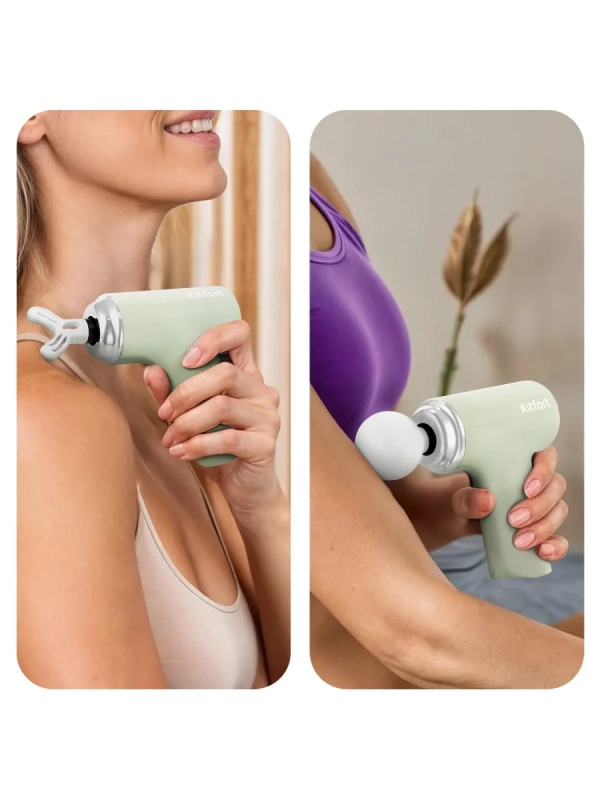 Перкуссионный массажер пистолет КТ-5928 - 5 Вт