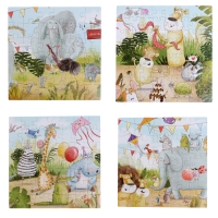 Пазлы 4 в 1 &laquo;Праздничная вечеринка&raquo;, 25, 36, 49, 64 элемента