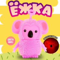 Ёжка &laquo;Коала&raquo; световой, цвета МИКС