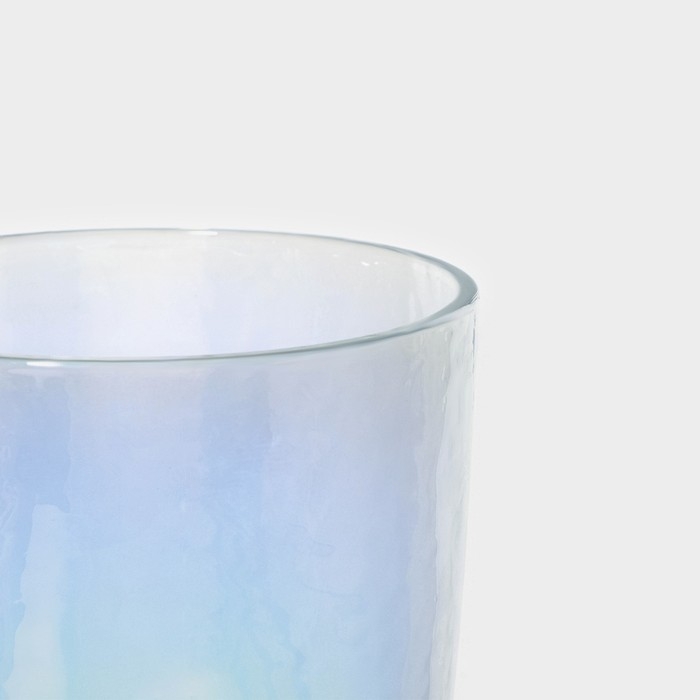 Набор бокалов для шампанского стеклянный Magistro &laquo;Жемчуг&raquo;, 270 мл, 7,5&times;26 см, 2 шт, цвет перламутровый