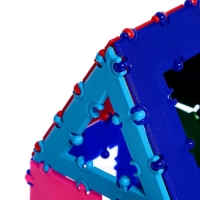 Конструктор ТИКО &laquo;Геометрия&raquo;, 155 деталей, 6 колёс