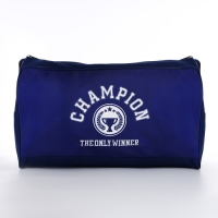 Сумка детская спортивная для мальчика &laquo;Чемпион&raquo;, 40х24х21, отд на молнии, синий