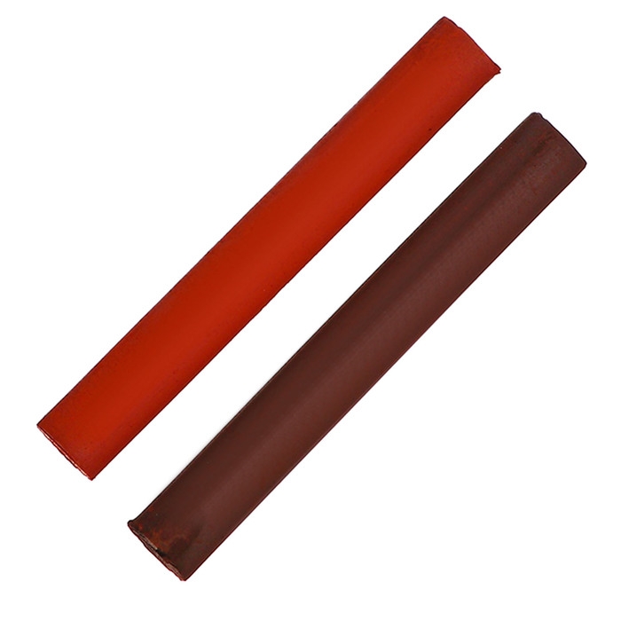 Сангина/Сепия, набор 10 штук, (длина55&plusmn; 1мм; диаметр 8 мм&plusmn; 1мм), в картонной коробке