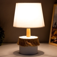 Настольная лампа "Эстен" Е14 40Вт белый 19,5х19,5х32 см RISALUX