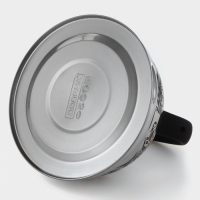 Чайник со свистком из нержавеющей стали Доляна &laquo;Расцвет&raquo;, 2,8 л, фиксированная ручка, с индикатором нагрева