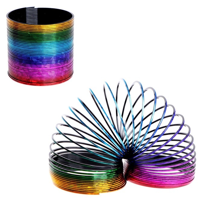 Пружинка-радуга &laquo;Голография&raquo;