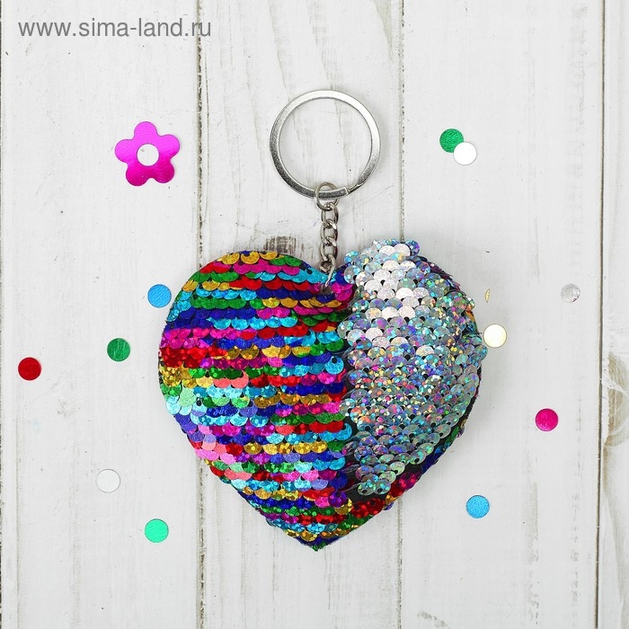 Мягкий брелок-хамелеон &laquo;Сердце&raquo;