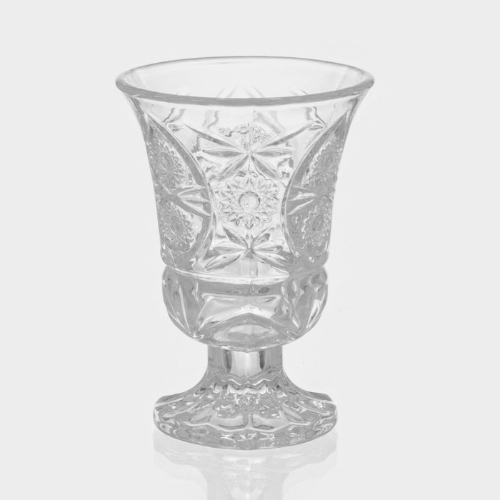 Набор рюмок стеклянных &laquo;Ледяная звезда&raquo;, 40 мл, 5,5&times;7,5 см, 6 шт