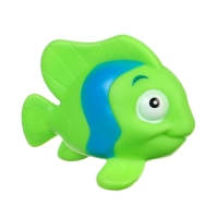 Набор резиновых игрушек для ванны &laquo;Морские рыбки №2&raquo;, с пищалкой, 4 шт, Крошка Я