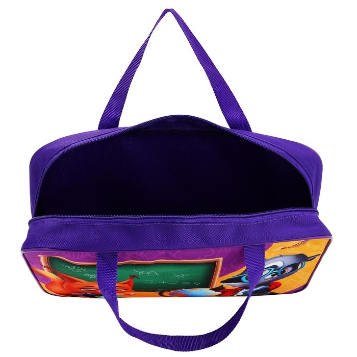 Папка для труда А4 на молнии текстиль 70мм 360 х 260 &laquo;1 сентября: Школьники&raquo;